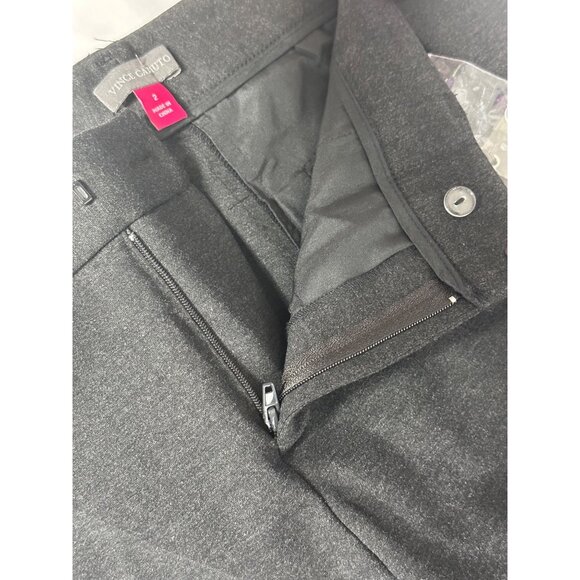 Vince Camuto Essentials Womens Size 2 Dark Heather Gray Dress Pants New - Picture 4 of 7